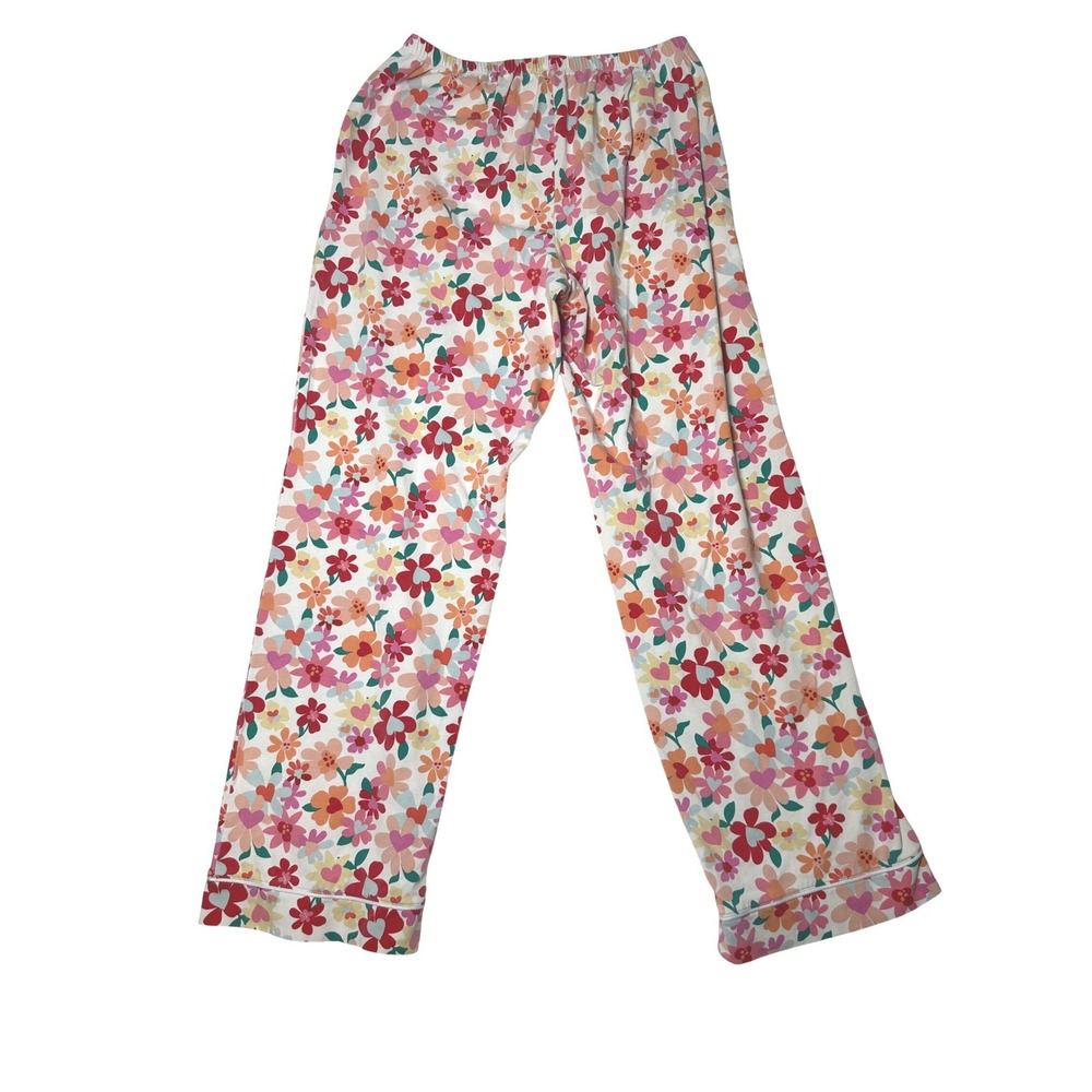BedHead Pajamas Floral Organic Cotton Jersey Pajama Set Womens Small BH2941-5021 - Picture 6 of 16